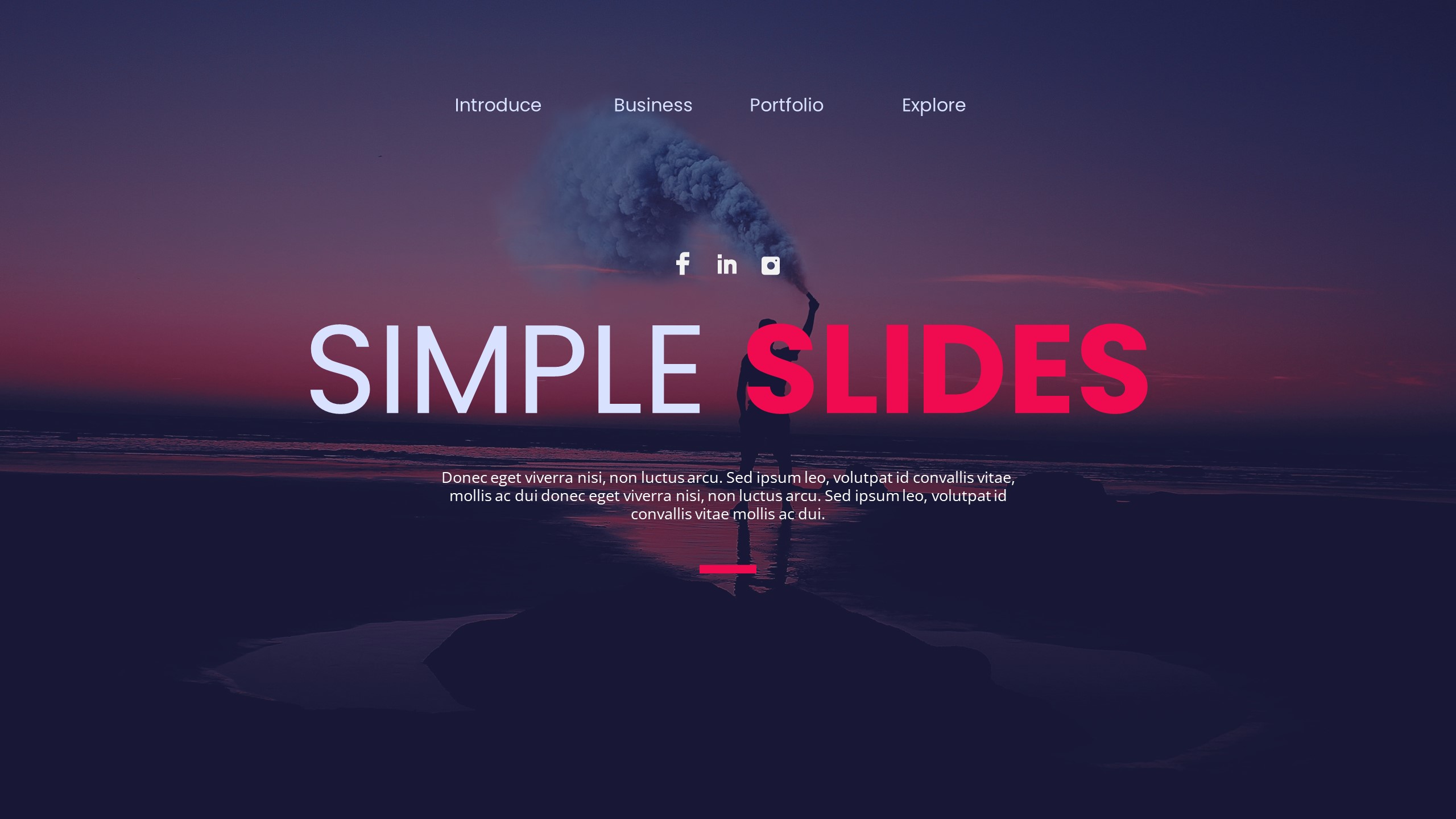 Simple Slides PowerPoint Presentation Template by ArtMonkiz